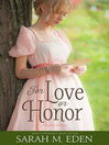 Cover image for For Love or Honor